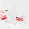 Cargador ONEPLUS SUPERVOOC 120W de doble puerto con cable, 120 W de potencia total, 1x USB-C + 1x USB-A, 100–240 V, 145 g, blanco