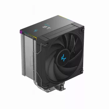 Refrigerador de aire DeepCool AK500S Digital SE — ventilador de 120 mm, compatible con zócalos LGA1700/AM5/AM4 e Intel LGA115x/1200, negro