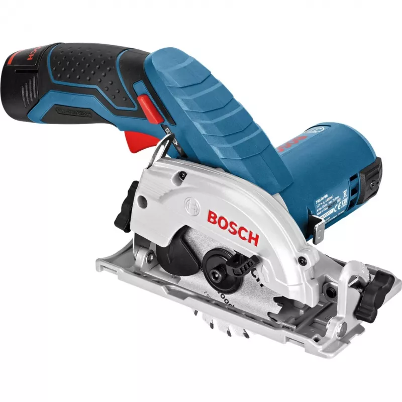 Sierra circular de mano a batería GKS 12V-26 Professional, 12 voltios (azul/negro, 2x batería de litio 3,0Ah, en L-BOXX)