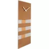 NeXtime Reloj de pared 2855co Bold Stripes, 38x19 cm, pared, cobre