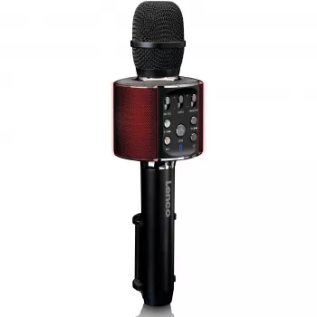 LENCO BMC-090 micrófono de karaoke, negro