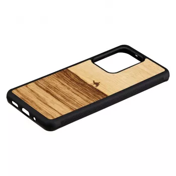 Funda para móvil man and wood Galaxy S20 Ultra terra negra