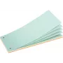 Herlitz Bloc de tiras separadoras A4, 40 hojas, colores surtidos, 190 g/m2 (10836047)