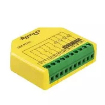 Shelly · montaje empotrado · Plus RGBW PM · pack de 2 · controlador de luz LED · Wi-Fi · BT