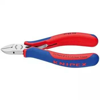 Cizalla diagonal para electrónica Knipex 77 02 115 - cortacables - acero (77 02 115)