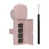 Funda protectora con correa y cinta de hombro Sunnylife para Osmo Pocket 3 (rosa)