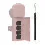 Funda protectora con correa y cinta de hombro Sunnylife para Osmo Pocket 3 (rosa)