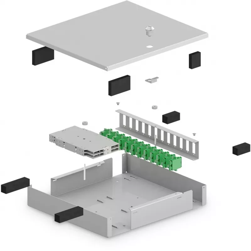 Unibox de fibra óptica, Digitus, DN-96800M-2