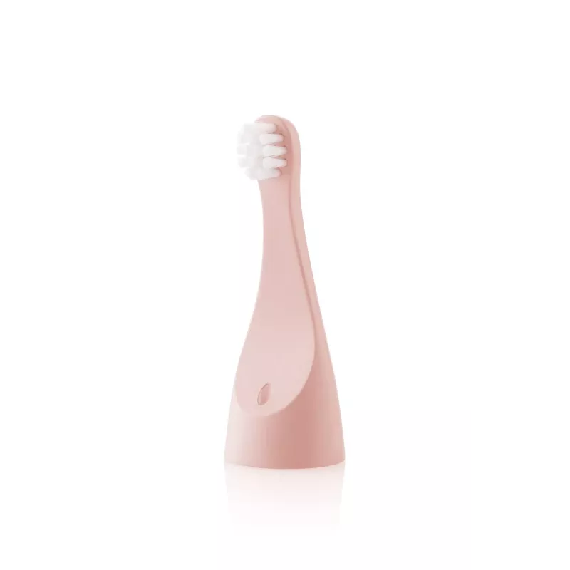 Cepillo de dientes sónico infantil ETA Sonetic Kids – rosa, batería, velocidad ajustable, temporizador, 2 cabezales