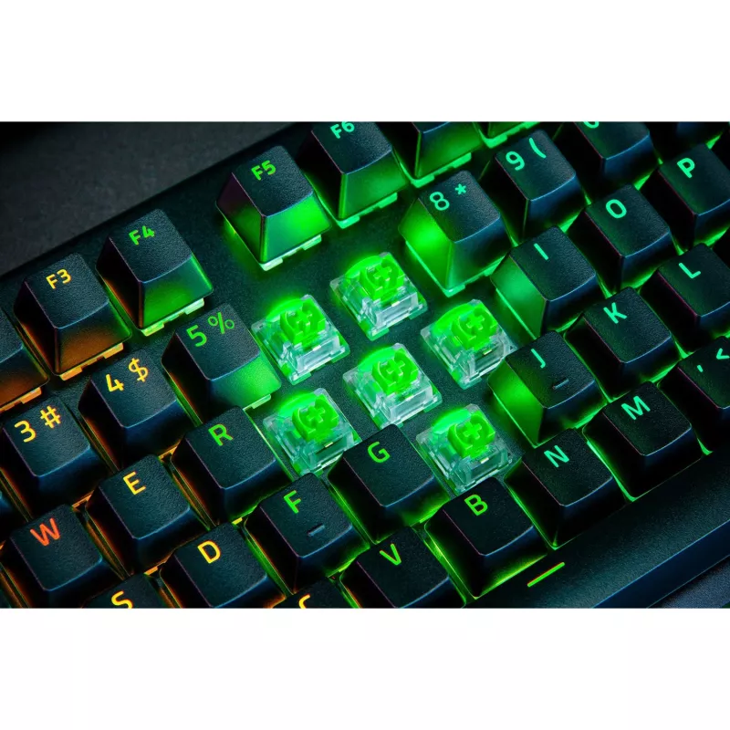 Teclado Gaming Razer BlackWidow V4 Pro USB QWERTZ alemán negro