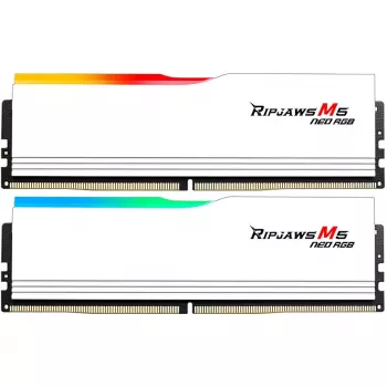 DIMM 64 GB DDR5-6000 (2x 32 GB) Dual-Kit, memoria F5-6000J3238G32GX2-RM5NRW, Ripjaws M5 Neo, AMD EXPO