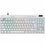 LOGITECH G PRO X TKL RAPID teclado gaming - BLANCO - US INT'L - USB - EMEA28i-935 - LINEAR