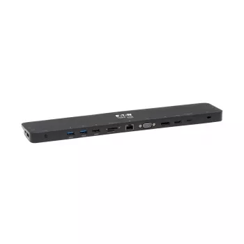 Dock USB-C, Triple Display – 4K HDMI y DP, VGA, USB 3.2 Gen 1, hub USB-A/C, GbE, carga PD 100 W