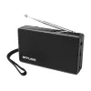 Muse | M-030R | radio de bolsillo de 2 bandas | negro