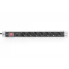 Regleta de enchufes Digitus DN-95403 con protección contra sobrecargas