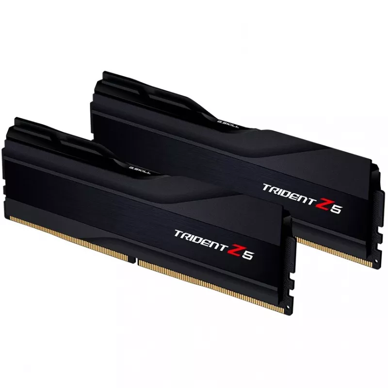 DIMM 32 GB DDR5-7600 (2x 16 GB) Dual-Kit, memoria negra, F5-7600J3646G16GX2-TZ5K, Trident Z5, INTEL XMP