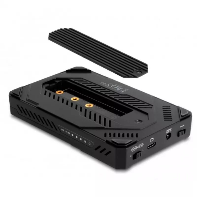 Carcasa para HDD/SSD DeLOCK 42020 negra 2,5 inch USB Type-C 10 Gbit/s