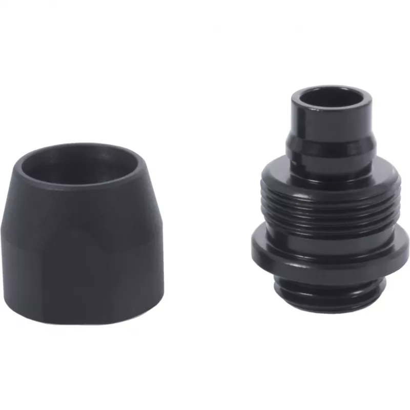 Racor Alphacool 17638 Aluminio Latón Negro 1,8 cm 2,4 cm