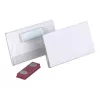 Durable Placa de identificación magnética 40 x 75 mm