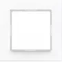 Placa de cubierta para interruptor de pared JUNG AC 581 WW blanco, duroplast, 84×84 mm