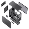 Carcasa de PC Jonsbo D41 MESH Midi Tower negra