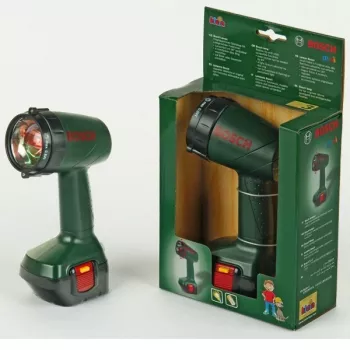 Linterna de mano Theo Klein 8448 negra verde