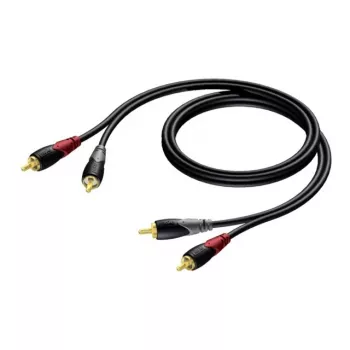 Cable 2X conector RCA/Cinch - 2X conector RCA/Cinch 1,5