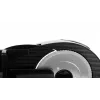 Cortadora de alimentos eléctrica de sobremesa SMAPP 294.5 – 300 W, grosor de corte 1–15 mm, cuchilla de acero inoxidable, seguridad infantil, blanca