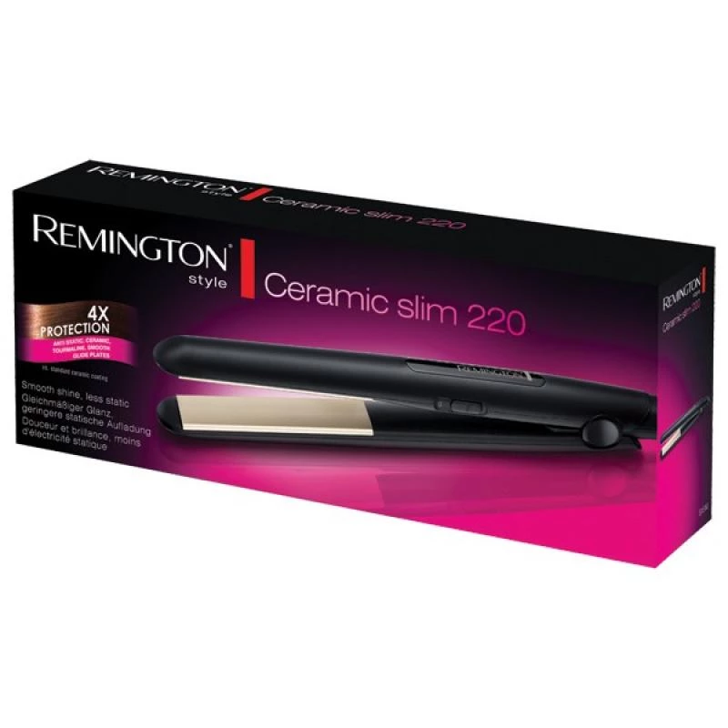 Remington S1510 Plancha de pelo Alisador Warm Negro 40 W