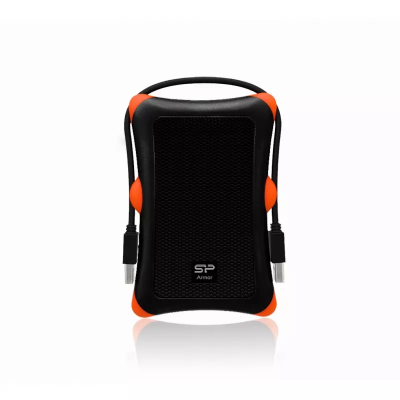 SILICON POWER Armor A30 - disco duro - 2TB - externo (portátil) - 2.5 (6,4 cm) - USB3.0 - negro (SP020TBPHDA30S3K)