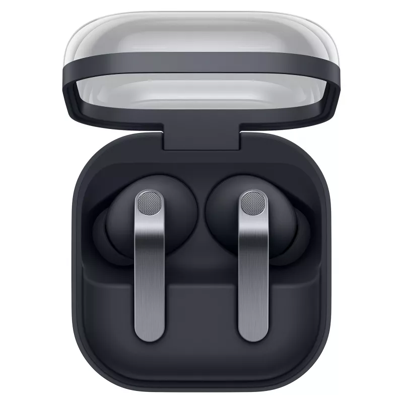 Samsung Galaxy Buds4 Pro SM-R640, negro ANC adaptativo, hasta 7 horas de reproducción, altavoz de 2 vías, diseño moderno con acabados metálicos de alta calidad