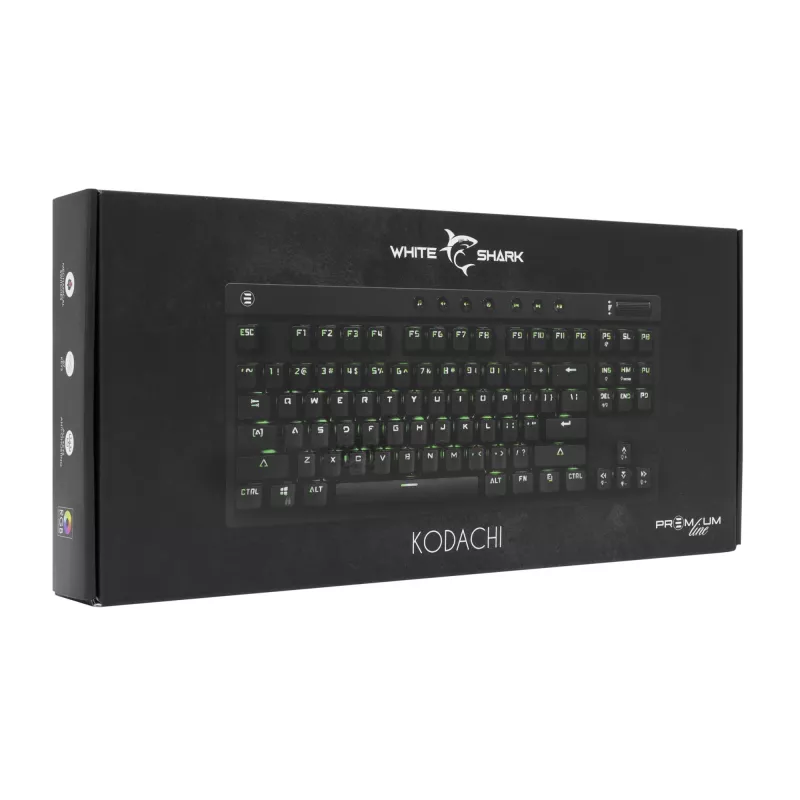 Teclado gaming White Shark Premium Line Kodachi ESL-K1