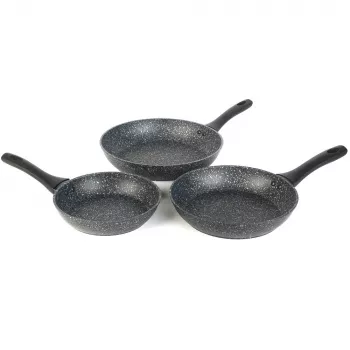 Set de sartenes Salter BW11459BRMFOB 3 piezas antiadherentes 20/24/28 cm