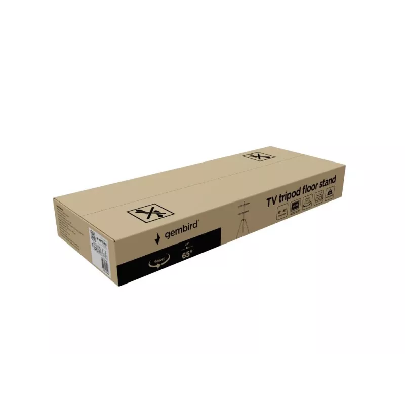 Soporte de suelo para accesorio de TV 32-65/TRIPOD TVS-65S-01 Gembird