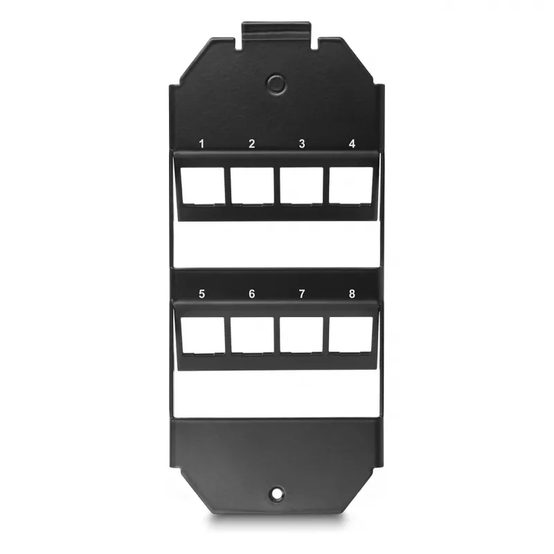 Set de montaje DeLOCK 88062 negro metal