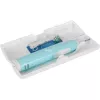 Oral-B Pro 1 Cross Action Caribbean Blue con estuche de viaje, cepillo de dientes eléctrico azul