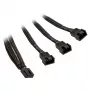 EK Water Blocks EK-Cable Divisor en Y para 3 ventiladores PWM de 4 pines 10 cm