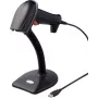 Renkforce Lector de códigos de barras 2D con cable 1D, 2D láser negro lector de mano USB (RF-3376032)