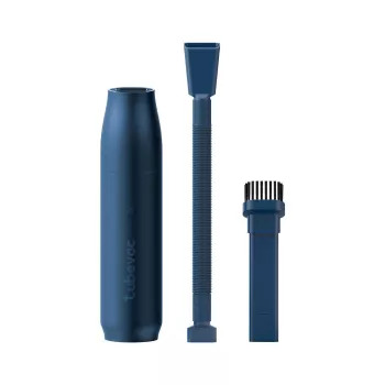 Aspirador de mano mini USB-C Veho Tubevac TV-1, azul