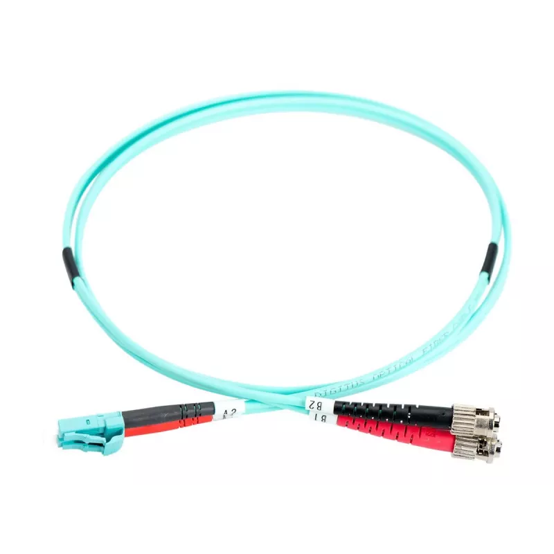 Cable de parcheo de fibra óptica Digitus OM3 LC/SC 1 m