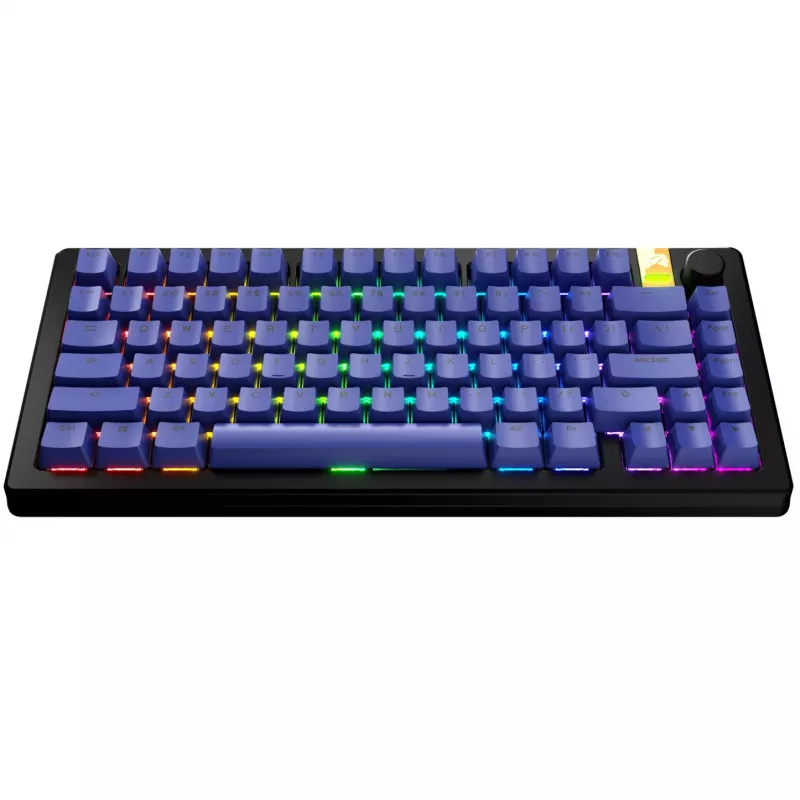 Set de keycaps GLORIOUS GPBT Basics Mana Blue – PBT, layout ANSI