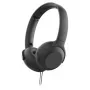 Auriculares/headset Philips TPV UH 201 BK con cable de diadema llamadas/música negros