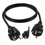 EFB-Elektronik cable de alimentación con enchufe schuko 90° - C13 90°, negro, 3,0 m, 3 x 1,00 mm² Fabricante: EFB Elektronik (EK535.3)