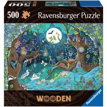 Puzle de madera Bosque fantástico (505 piezas)