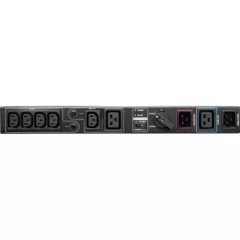 Bluewalker PowerWalker MBS - Conmutador de derivación (rack - montaje en rack) - AC 208/220/230/240 V - conexiones de salida: 6 - 48,3 cm (19) - negro (UPS2005)