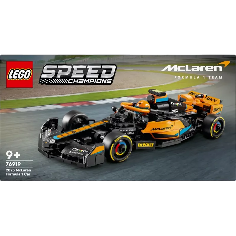 LEGO Speed Champions coche de Fórmula 1 McLaren 2023 modelo 76919 set