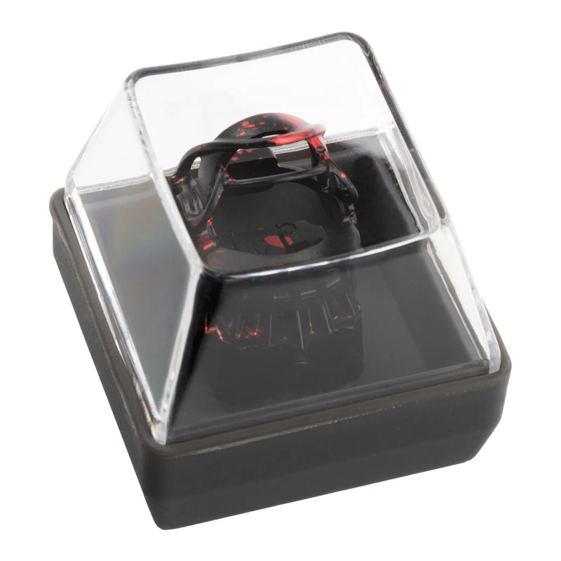 Keycap de aluminio ZOMOPLUS manchado herramienta de tortura - negro/Rojo