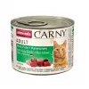 ANIMONDA Carny Adult Ternera, Pavo y Conejo - Comida húmeda para gatos - 200 g