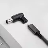 Akyga AK-ND-C08 adaptador de carga USB-C a DC 7,4 x 5,0 mm + pin para portátiles, 18,5-20 V, 100 W, para Dell