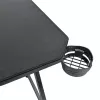 Mesa de ordenador Subsonic SA5706 negra recta PVC 120x60 cm
